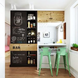 Banqueta para cozinha pequena