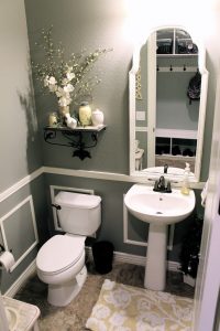 como decorar banheiro pequeno