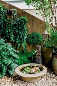 Ideia de jardim pequeno