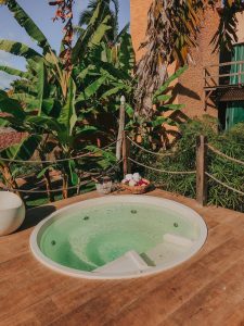 jacuzzi externa em casa