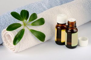 banheiro perfumado toalhas limpas