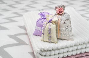 sachê perfumado para banheiro