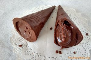 Receita de Cone Trufado. Receita muito especial para o Dia das Crianças!