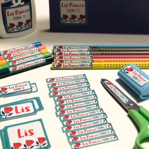 etiquetas para material escolar