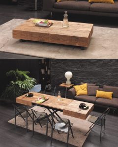 mesa de centro multifuncional