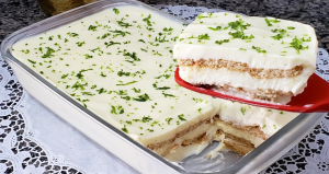 Receita de Pavê de Limão, uma sobremesa incrível e de poucos ingredientes, mas de sabor inigualável