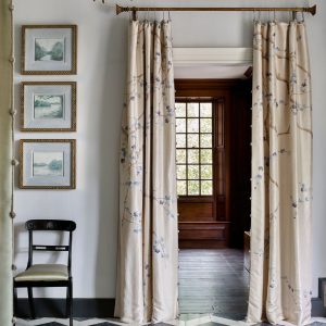 cortinas no lugar de porta