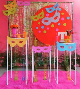 decoração de carnaval