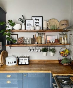 dicas cozinha decorada prateleiras