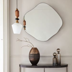 espelho orgânico na decoração