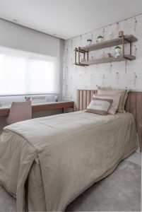 quarto de criança com temática de bailarina