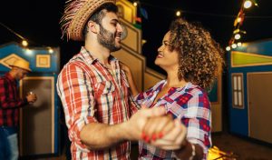 dança festa junina em casa