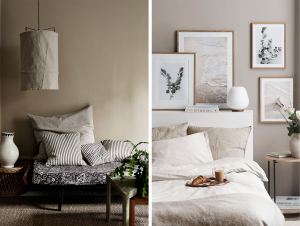 ideias de uso da cor greige na decoração