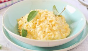 risoto de palmito