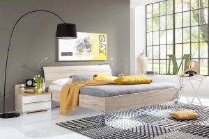 composição da parede atrás da cama