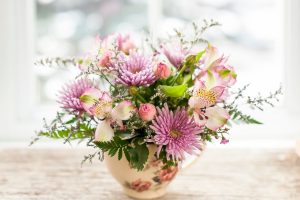 Como organizar flores em casa
