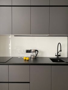 cozinha cinza