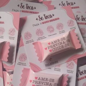 lembrancinhas de outubro rosa bala
