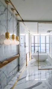 mármore carrara cômodos da casa