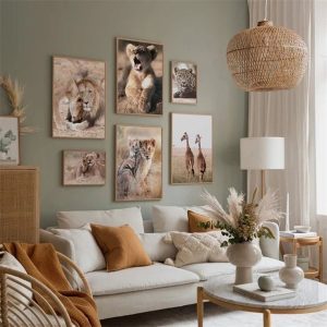 Tendências arte 2025 natureza savana