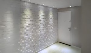 placas de gesso 3D nas paredes como fazer