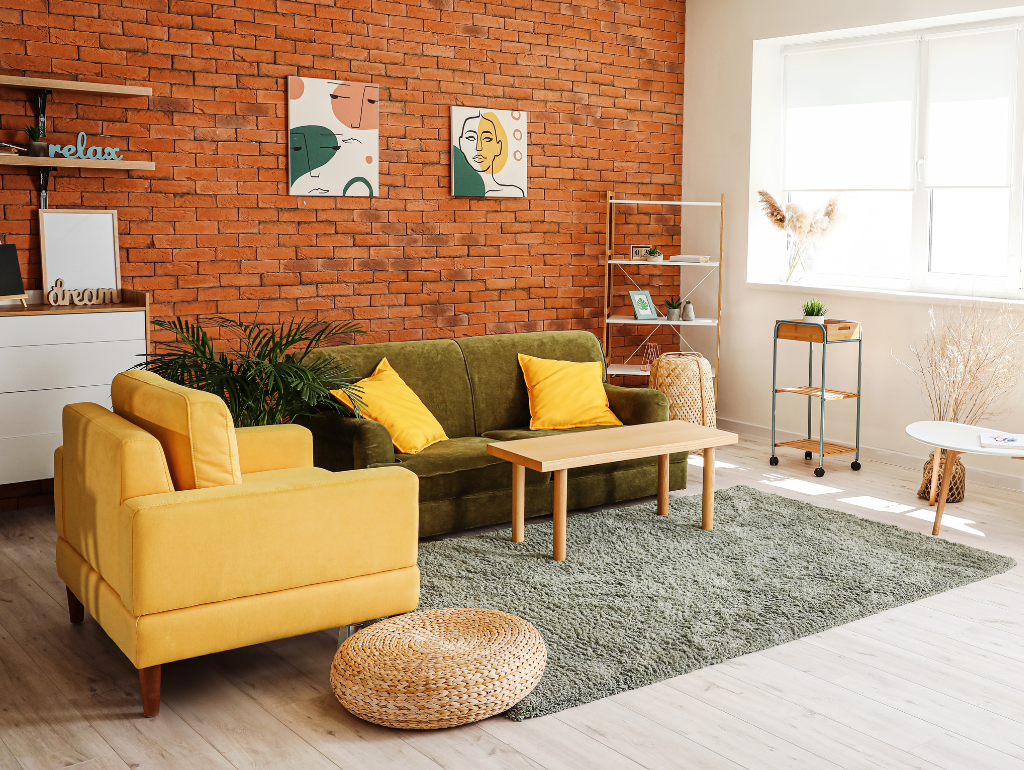 Tapete regras de proporção para decoração