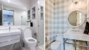 8 soluções inteligentes de especialistas para fazer seu banheiro pequeno parecer maior