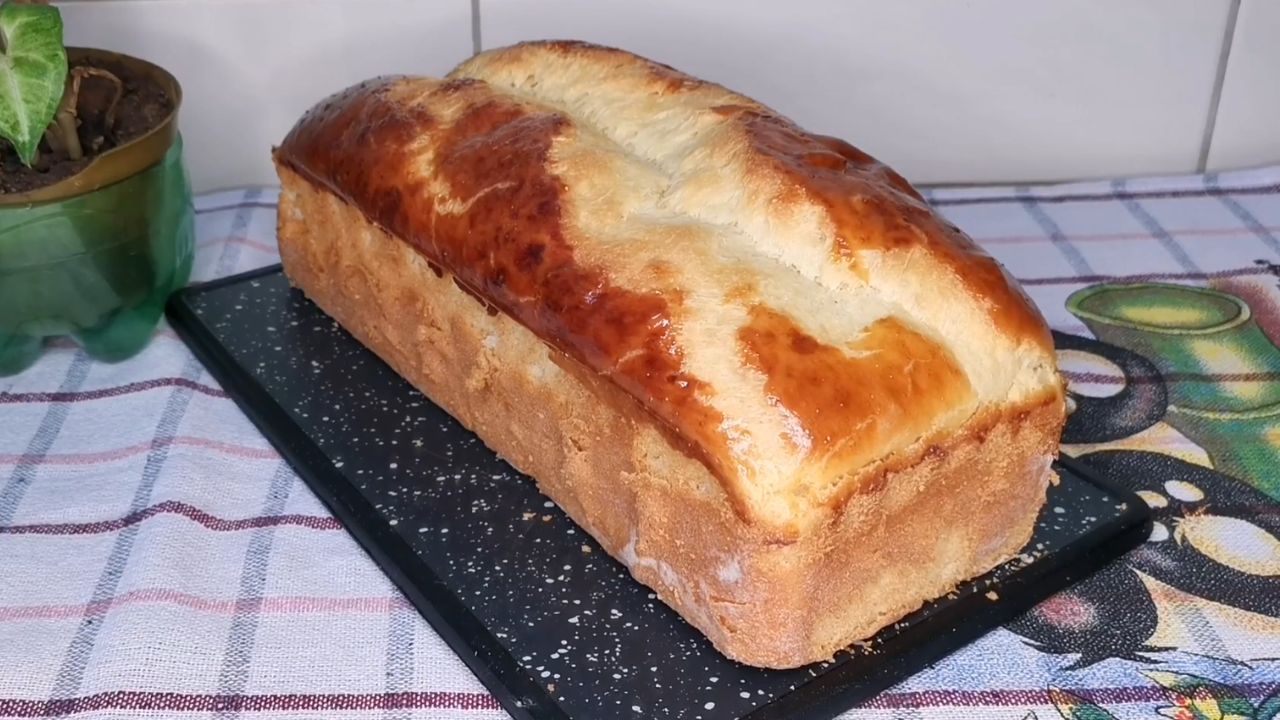 Receita de pão de liquidificador super macio que não precisa sovar