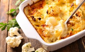 couve-flor gratinada