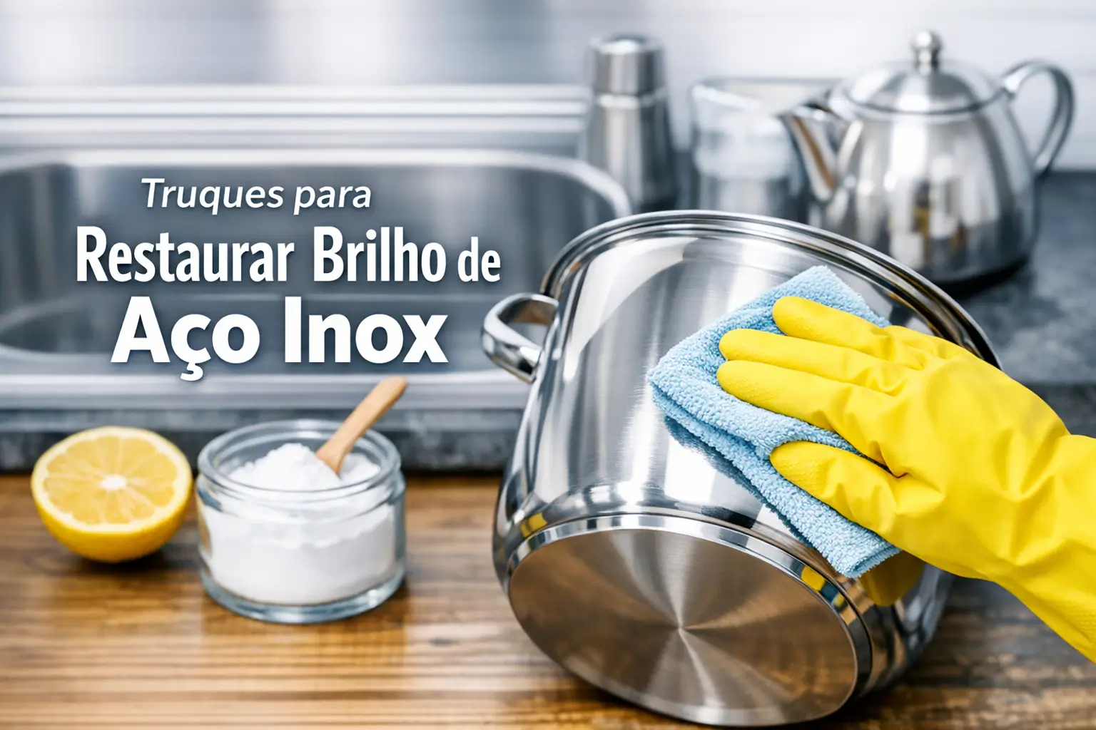 Truques para restaurar o brilho de panelas de aço inox usando métodos sustentáveis