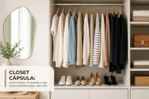 Closet cápsula: como montar um guarda-roupa enxuto e prático para o dia a dia